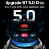 LEMFO LF38 1.6 inch IPS Screen Silicone Strap Smart Watch Supports Blood Oxygen Monitoring(Black)