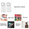 Wireless Door/Window Alarm with Remote, 2 Sensors, 105dB Siren