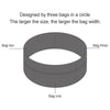 Personal Large-capacity Stretch Tablet Pockets Travel Anti-theft Bag Phone Bag,Size: S(Orange)