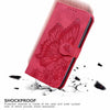 For Samsung Galaxy A16 5G Retro Skin Feel Butterflies Embossing Horizontal Flip Leather Phone Case(Red)