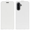 For Samsung Galaxy A36 R64 Texture Vertical Flip Leather Phone Case(White)