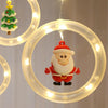 Christmas Decoration Lights USB Ring Doll 10 in 1 String Lights(Santa Claus)