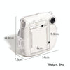 CAIUL Photo Pouch Transparent Storage Protective Case For FUJIEILM instax Mini7+(Transparent)