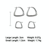 S925 Silver Needle Earbuckle Womens Frosty Style Simple Temperament Stud Earrings Large Golden