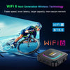 HK1 RBOX K8 8K Android 13.0 Smart TV Box with Remote Control, 4GB+64GB, RK3528 Quad-Core(UK Plug)