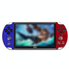 X16 6.5 inch Screen Classic Handheld Game Console with 8GB Memory(Blue+Red)