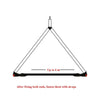 COOL CAMP CF-711 Pyramid Tent Pole Retainer Tent Accessories Canopy Pole Fixed Adjustment Buckle(Black)