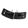 HP-DF018 Motorcycle Aluminum Alloy Front Windshield for Honda CB650R(Black)