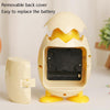 RP001 Cartoon Chicken Eggshell Chicks Alarm Clock Student Gift Children Bedroom Ornaments(Yellow)