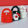 For AirPods Pro 2 Woven Plush Bag Shape Bluetooth Earphone Protective Case(Red Gingerbread Man)