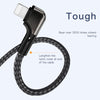 Yesido CA80 2.4A Elbow USB to 8 Pin Charging Cable, Length: 1.2m