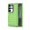 For Samsung Galaxy S25 Ultra 5G High Transparency TPU Hybrid PC Airbag Phone Case(Transparent Green)