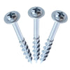 RUITOOL ST4 100pcs Woodworking Slant Hole Screws Half Tooth Self Tapping Phillips Bolt 63mm