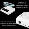 80W Manicure Vacuum Cleaner With Pull-Out Filter, Specification: EU Plug (White)