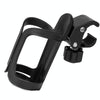 Baby Stroller Universal Cup Braking Bottle Rack Bicycle Kettles Cup Holder Bottle Rack(Black)