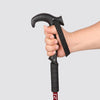 Aotu AT7555 108cm Outdoor Camping Aluminum Alloy T Handle Lock 4 Alpenstock(Purple)