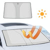 Car Windshield Sun Protection Heat Insulation Special-shaped Sunshade, Size: Large