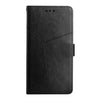 For Asus Smartphone for Snapdragon Insiders Y Stitching Horizontal Flip Leather Phone Case(Black)
