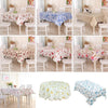 PEVA Oil&Water Resistant Coffee Table Tablecloth, Size: 152x152cm(Sun Flower)