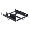 2.5 Inch to 3.5 Inch External HDD SSD Metal Mounting Kit Adapter Bracket With SATA Data Power Cables and Screws