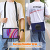 For Xiaomi Redmi Pad Pro 12.1 Rotatable Holder Silicone Hybrid PC Tablet Case with Shoulder Strap(Navy Blue)