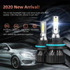 F2 9004 / HB1 2 PCS DC9-36V / 25W / 6000K / 2500LM IP68 Waterproof Car LED Headlight(Cold White Light)