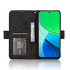 For vivo Y19s 4G Skin Feel Calf Texture Card Slots Leather Phone Case(Black)