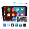 A2743 For Volkswagen 1+16G 9-inch Central Control Large Screen With Carplay Car Android10.0 Navigator Player, Style: Standard+12Lights Camera