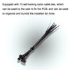 PWM Fan Hub Desktop Computer CPU Fan Expander Supports 3Pin&4Pin(Black)