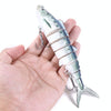 HENGJIA 17.8cm 38g 8 Section Fish Fake Bait(5)