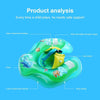 Cartoon Animal Pattern Children Swimming Ring Inflatable Baby Lying Ring Lifebuoy, Size:S