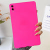 For Samsung Galaxy Tab S9+ / S9 FE+ / S10+ Oil Spray Skin-friendly TPU Tablet Case(Rose Red)