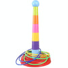 Night Market Stall Detachable Throwing Hoop Toys Children Parent-Child Games, Spec: 1 Tower+36 Circles