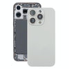 iPhone 16 Pro Glass Back Cover with Lens & MagSafe (Silver)