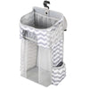 Cot Top Multi-Function Organiser Storage Hanging Bag(Stripe)