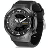 NORTH EDGE HORNET Dual Digital Alarm Clock Timing Men Luminous Sports Watch(Grey)