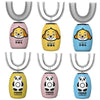 Smart Ultrasonic Toothbrush Automatic Children Silicone U-shaped Electric Toothbrush(Pink Bear)