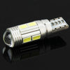 T10 4W White 200LM 10 LED SMD 5730 Backup Reverse Light Turn Signal Bulb for Vehicles, DC 12V