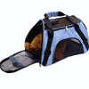 Foldable Pet Backpack Carrier, Blue, Medium (Up to 4kg)