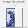 For Xiaomi Mi 11T / 11T Pro MOFI 9H 3D Explosion-proof Curved Screen Tempered Glass Film(Black)