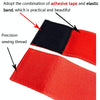 5 PCS Two-Person Three-Legged Game Leggings Belt Gaming Ankle Strap(Rose Red)