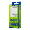 REMAX RP-U68 Speedy Series 20W USB+USB-C/Type-C Interface Fast Charger, Specification:EU Plug(White)