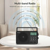 Retekess TR638 LCD Digital Display Full-Band Bluetooth FM Radio Support External Antenna(EU Plug)