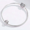 925 Sterling Silver Lucky Cat Beaded DIY Bracelet Jewelry Accessory