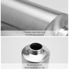 Stainless Steel Soap Dispenser Cylindrical Straight Emulsion Bottle, Specification:350ml