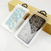 50 PCS  No Printing Full Transparent PVC Phone Case Packaging Box,Size: Large 5.8-6.7 Inch