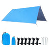 Outdoor Camping Supplies Multifunctional Camping Sunshade Waterproof And Moisture-Proof Mat Ultra-Light Sky,Size: 300 x 300cm (Sky Blue)