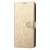 For Samsung Galaxy S25 Ultra 5G Daisy Embossed Leather Phone Case(Gold)