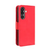 For Samsung Galaxy M56 5G Skin Feel Calf Texture Card Slots Leather Phone Case(Red)