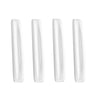 4pcs/set Car Rearview Mirror Body ABS Anti-collision Strip(Pearl White)